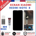 LCD + TOUCH SCREEN FOR XIAOMI REDMI NOTE 8 BLACK + TOOLS + GLUE