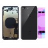 Chassis Complet Coque Arriere iPhone 8 PLUS NOIR + COLLE