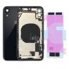 Chassis Complet Coque Arriere iPhone XR NOIR + COLLE