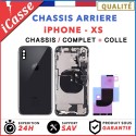 Complete replacement chassis for iPhone XS BLACK + GLUE