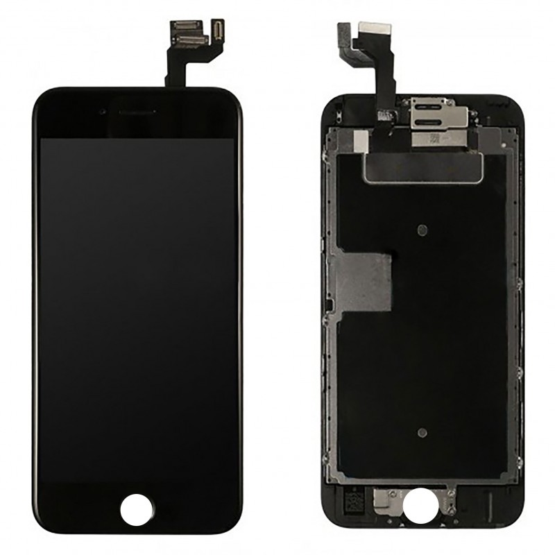 ECRAN LCD OLED + VITRE TACTILE SUR CHASSIS pour iPhone 6/6S/7/8/X/XR/XS/11/12