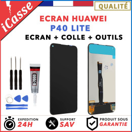 Ecran LCD Pour HUAWEI P40 LITE JNY-LX1 + Vitre Tactile + OUTILS + COLLE