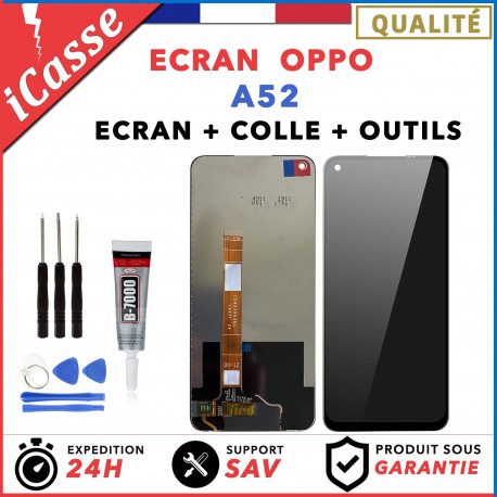 ECRAN LCD pour OPPO A52 + VITRE TACTILE + OUTILS + COLLE