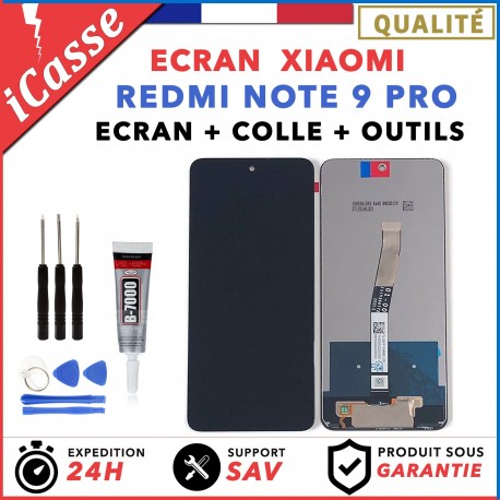 Ecran complet Xiaomi Redmi Note 9 PRO + Tactile + OUTILS + COLLE