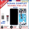 Ecran Complet Avec Frame Huawei P30 LITE BLEU + Chassis + COLLE + Outils