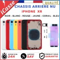 Chassis remplacement NU pour iPhone XR NOIR BLANC Argent Rouge Bleu Jaune Corail