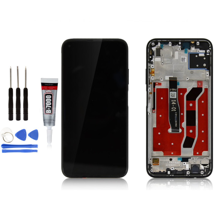 ECRAN COMPLET POUR HUAWEI P8 LITE 2017 VITRE TACTILE + ECRAN LCD NOIR BLANC OR