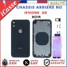 Chassis Arriere pour iPhone XR Noir - Chassis Coque nu + COLLE