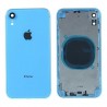 Chassis Arriere pour iPhone XR Bleue - Chassis Coque nu + COLLE