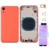 Chassis Arriere pour iPhone XR Corail (ORANGE) - Chassis Coque nu + COLLE