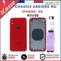 Rear Chassis for iPhone XR Red - Bare Shell Chassis + GLUE