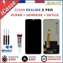 Ecran lcd + Vitre Tactile pour REALME 5 PRO RMX1971 + Outils + Colle