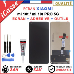 Ecran Xiaomi Mi 10T / 10T Pro M2007J3SY M2007J3SG Noir Gris Blanc + Outils COLLE