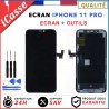 SCREEN FOR IPHONE 11 PRO TOUCH GLASS ON FRAME + TOOLS