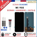 Ecran pour Xiaomi Mi 9 SE / 9SE NOIR BLEUE et VIOLET + Outils + Colle