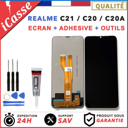 Ecran LCD  + Pour Realme C21 / C20 / C20A RMX3201, RMX3063 + OUTILS + COLLE