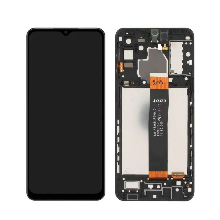 ECRAN COMPLET pour SAMSUNG GALAXY A32 5G A326F A326B + CHASSIS + OUTILS + COLLE
