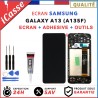 ECRAN COMPLET avec CHASSIS pour SAMSUNG GALAXY A13 4G SM-A135 OUTILS + COLLE