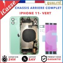 Complete replacement chassis for iPhone 11 GREEN + GLUE