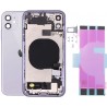 Chassis pour iPhone 11 VIOLET Chassis Complet Coque Arriere + COLLE