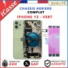 Chassis pour iPhone 12 VERT Complet Chassis Coque Arriere + COLLE