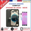 Chassis complet remplacement pour iPhone SE 2020 NOIR + COLLE
