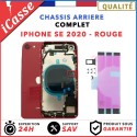 Complete replacement chassis for iPhone SE 2020 RED + GLUE