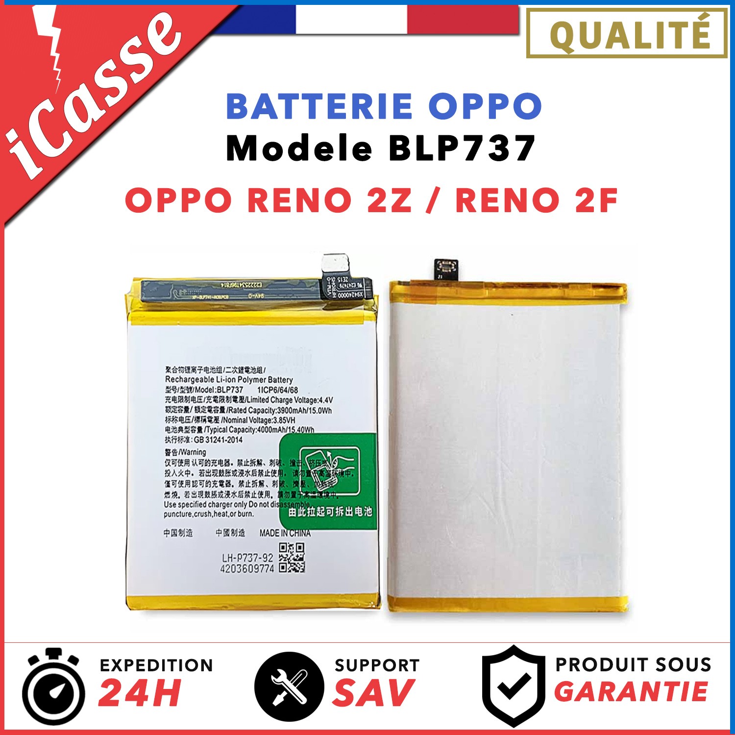 TY BETTERY] Bateria Compatible con JK50 Motorola G7 Power / G8 Power