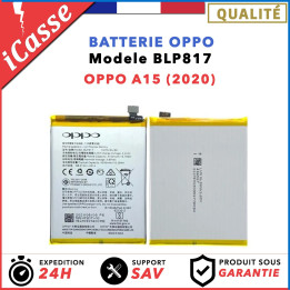 Batterie Interne pour Oppo A15 (2020) Modele BLP817