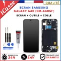 COMPLETE SCREEN with CHASSIS for SAMSUNG GALAXY A40 SM-A405F TOOLS + GLUE