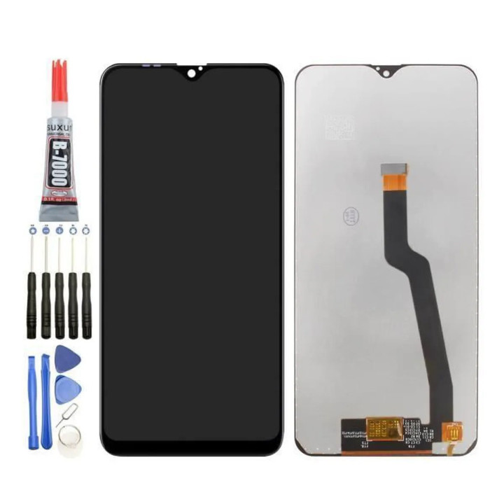 ECRAN LCD POUR SAMSUNG GALAXY A10s SM-A107F FN NOIR + OUTILS + COLLE