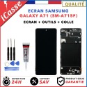 COMPLETE SCREEN with FRAME for SAMSUNG GALAXY A71 SM-A715F TOOLS + GLUE