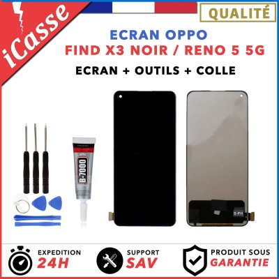 Ecran pour OPPO Find X3 Lite / RENO 5 5G avec vitre tactile + OUTILS COLLE