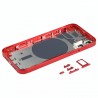 Chassis Arriere pour iPhone 12 MINI ROUGE - Chassis Coque nu + COLLE