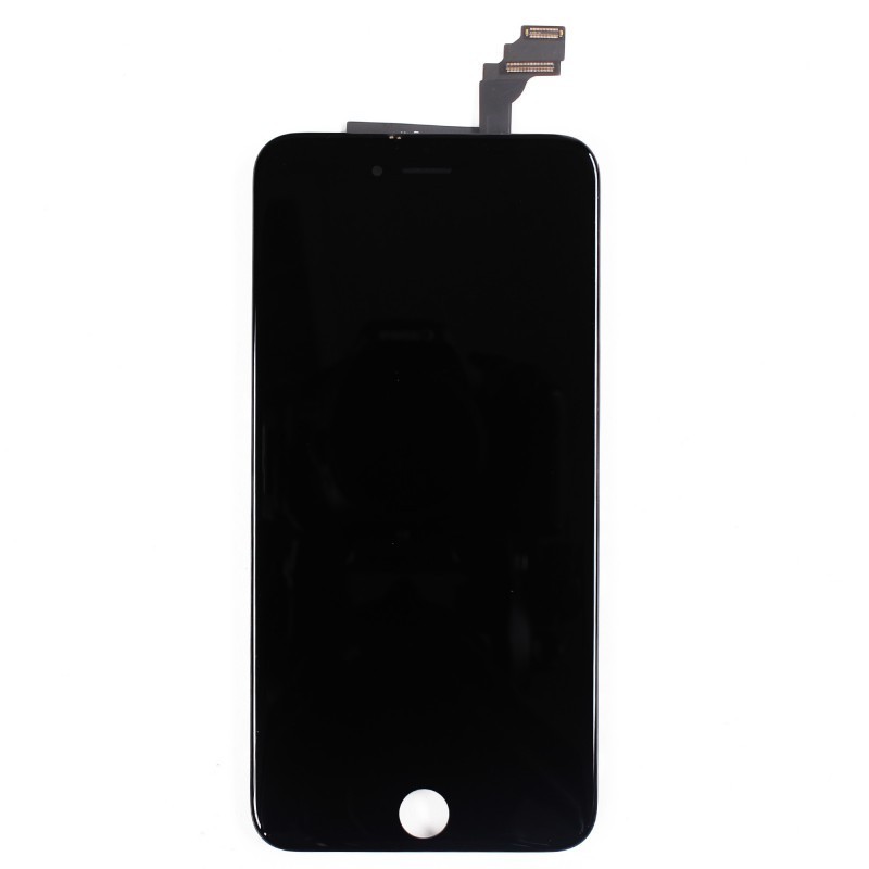 Ecran iPhone 6S Plus Blanc LCD + Vitre Tactile Sur Chassis - Grade