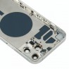 Chassis Arriere pour iPhone 12 PRO MAX BLANC - Chassis Coque nu + COLLE