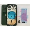 Chassis Arriere pour iPhone 13 VERT - Chassis Coque nu + COLLE
