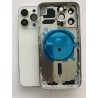 Chassis Arriere pour iPhone 13 PRO BLANC - Chassis Coque nu + COLLE