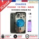 Chassis Arriere remplacement pour iPhone 13 PRO NOIR GRIS - Coque nu + COLLE