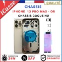 Replacement Rear Chassis for iPhone 13 PRO MAX GOLD / GOLD - Bare shell + GLUE