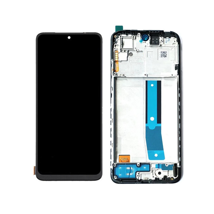 ECRAN COMPLETE sur CHASSIS pour XIAOMI Redmi NOTE 11 / 11S / 2201117 GRIS BLEUE
