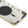 Chassis Arriere pour iPhone 12 PRO MAX OR / GOLD - Chassis Coque nu + COLLE