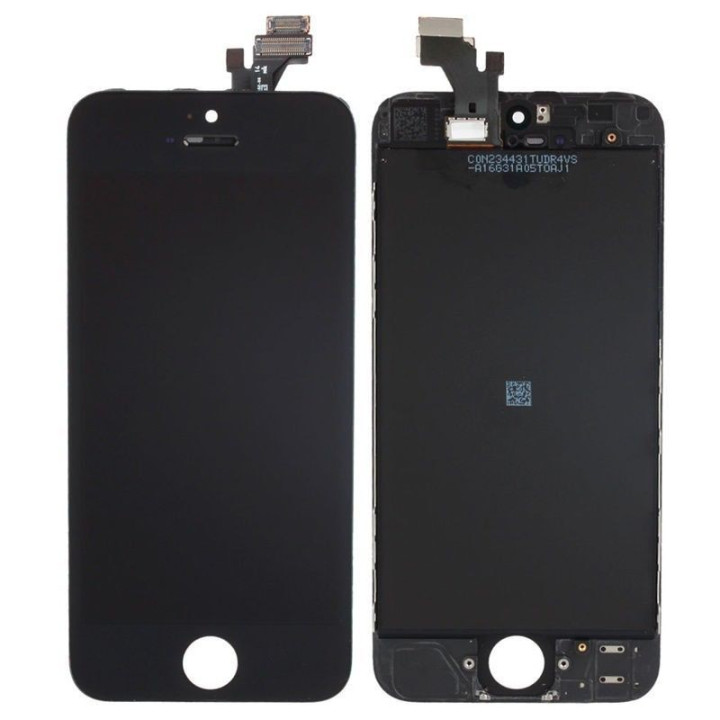 ECRAN IPHONE 5 / 5C / 5S / SE - VITRE TACTILE + LCD RETINA SUR CHASSIS + OUTILS