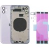 Chassis Arriere iPhone 11 VIOLET - Chassis Coque nu + COLLE (marques présent)