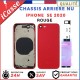Chassis remplacement pour iPhone SE 2020 Rouge - Chassis Coque nu + COLLE