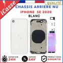 Replacement chassis for iPhone SE 2020 White - Bare shell chassis + GLUE
