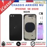 Replacement chassis for iPhone SE 2020 BLACK - Bare shell chassis + GLUE