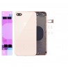 Chassis Arriere pour iPhone 8 PLUS OR d'OR Gold - Chassis Coque nu + COLLE