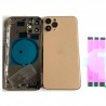Chassis Arriere pour iPhone 11 PRO MAX OR / GOLD - Chassis Coque nu + COLLE