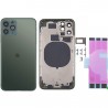 Chassis Arriere pour iPhone 11 PRO VERT - Chassis Coque nu + COLLE